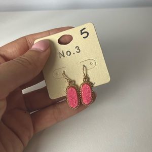 Beautiful stone earrings